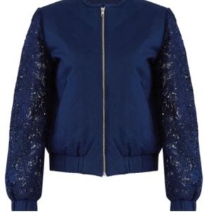 Amur bomber quilted jacket size Medium